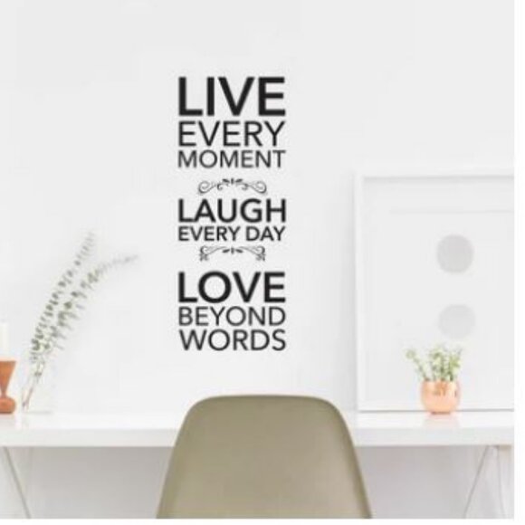 2 For 1 Wall Art: Live Laugh Love & Dance Like No One Is Watching - Picture 3 of 3